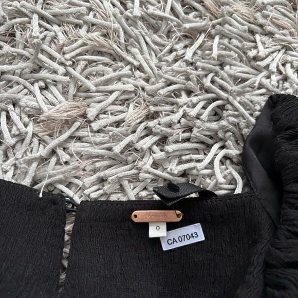 Johanna Ortiz Black Desert Balloon-Sleeve Crepe Top Sz 0 / XXS NWT❤️ - Picture 9 of 11